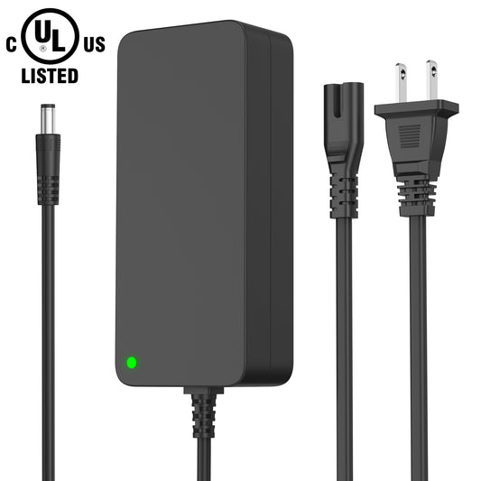UL 42V AC/DC Adapter Charger For ZDZA ZD06 Electric Scooter with Seat 36V 7.8Ah Battery DC42V Power Supply Cable Cord