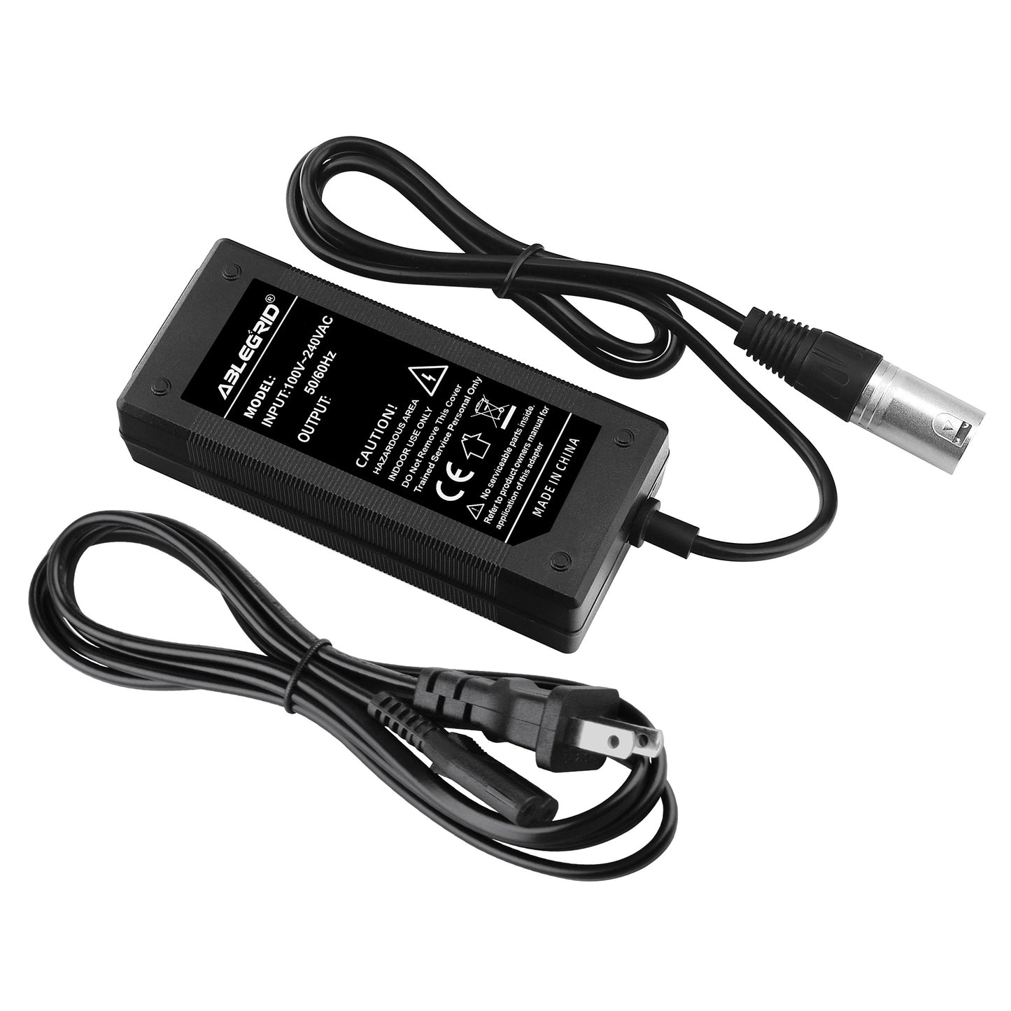 AC/DC Adapter Compatible with LASHOUT 400W/ 600W/ Electric Bike Scooter 24V Battery Power Supply Cord Mains
