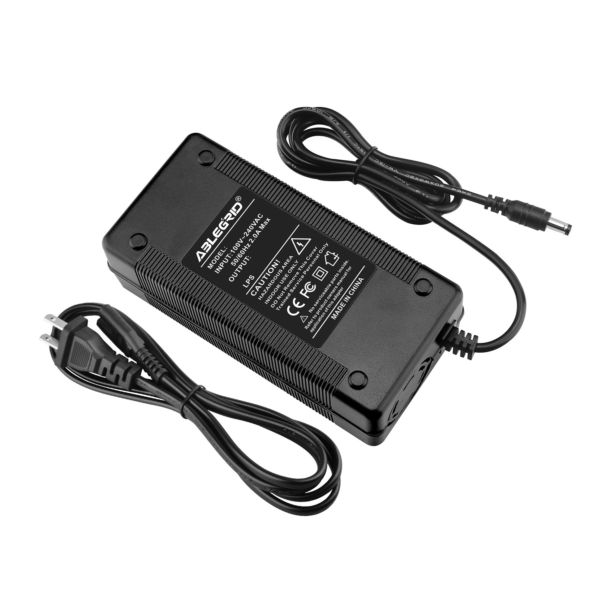3 Amp AC/DC Adapter Charger Compatible with RIDE1UP Core-5 500 Series and 700 Series Electric Bike Power Supply PSU Mains